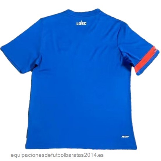Nuevo Tailandia Cuarta Camiseta Lille 23/24 Azul Baratas